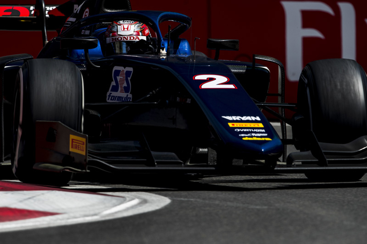 牧野任祐(9位)「車の特性が変わりすぎてしまった」 / F2 第2戦レース1