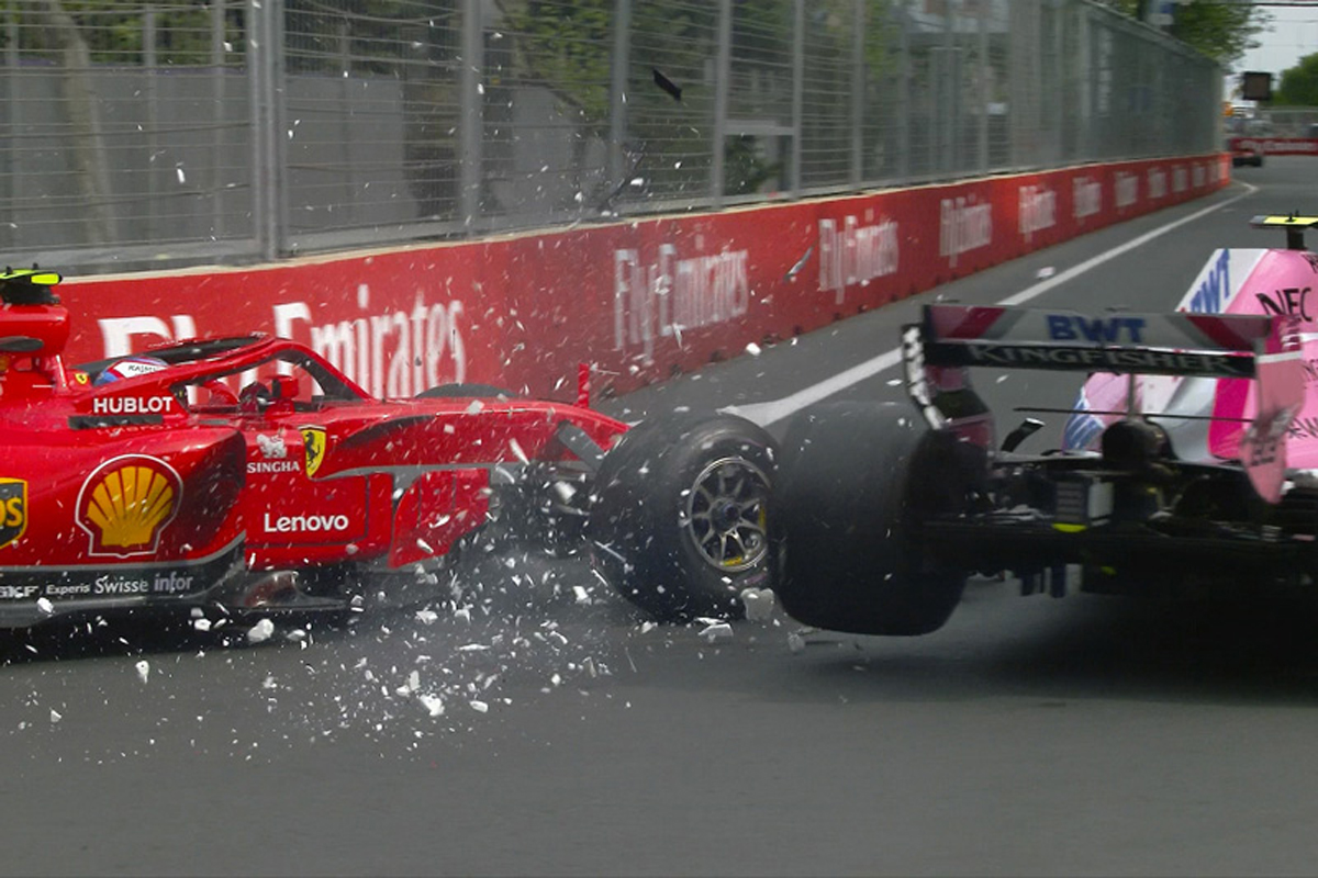 【動画】 F1アゼルバイジャンGP、オープニングラップから波乱