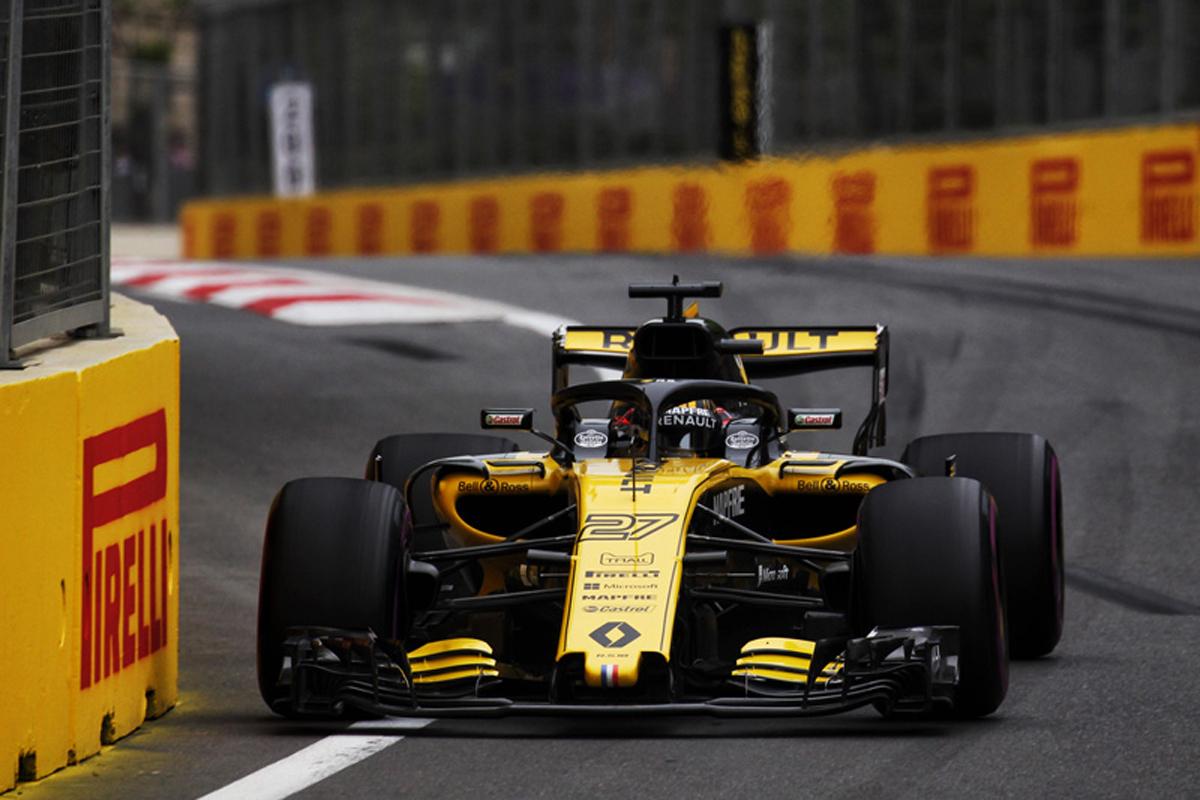 ルノーF1：F1アゼルバイジャンGP 予選レポート