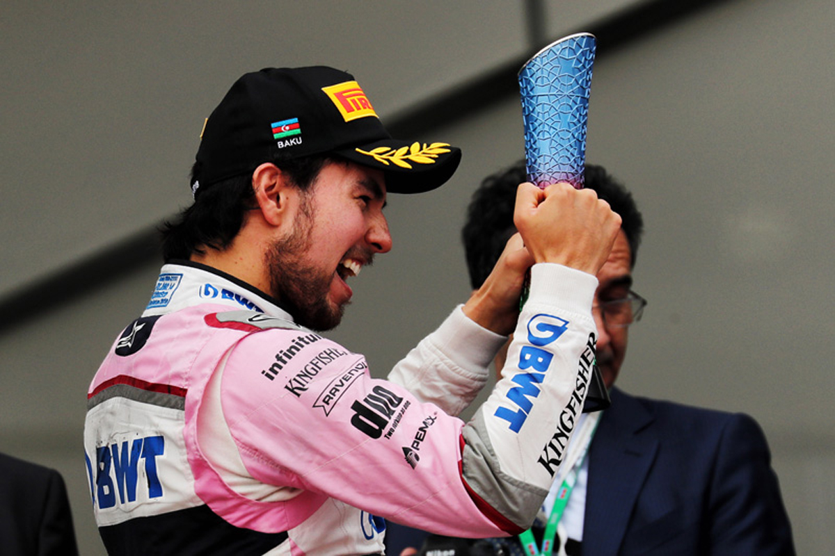 フォース・インディア：ペレスが3位表彰台 / F1アゼルバイジャンGP