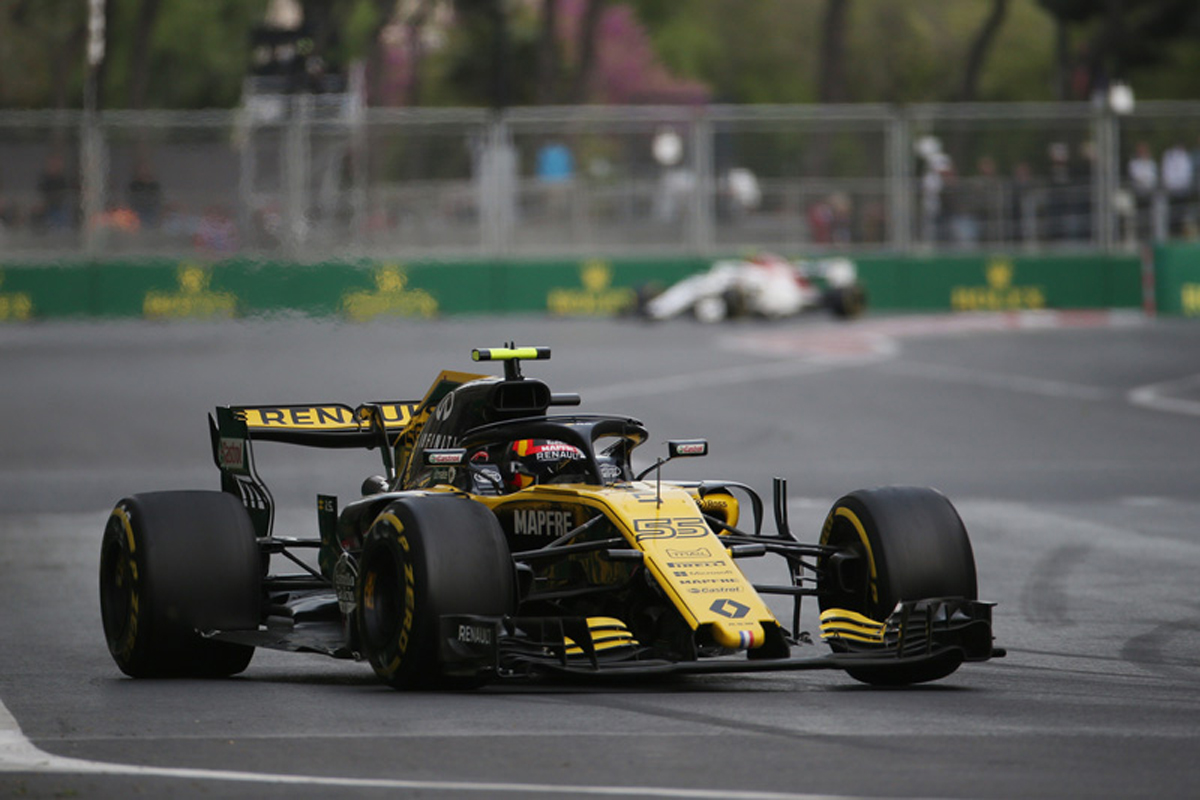 ルノーF1:カルロス・サインツが5位入賞 / F1アゼルバイジャンGP