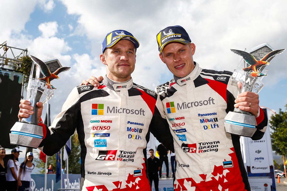 【WRC】 トヨタ：タナックが首位を守りきりチーム加入後、初優勝