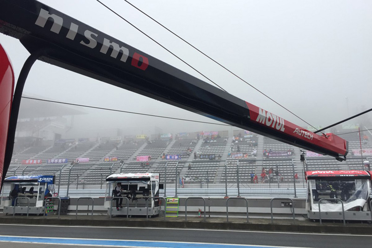 【SUPER GT】 第2戦 富士スピードウェイ:濃霧によりスケジュール変更