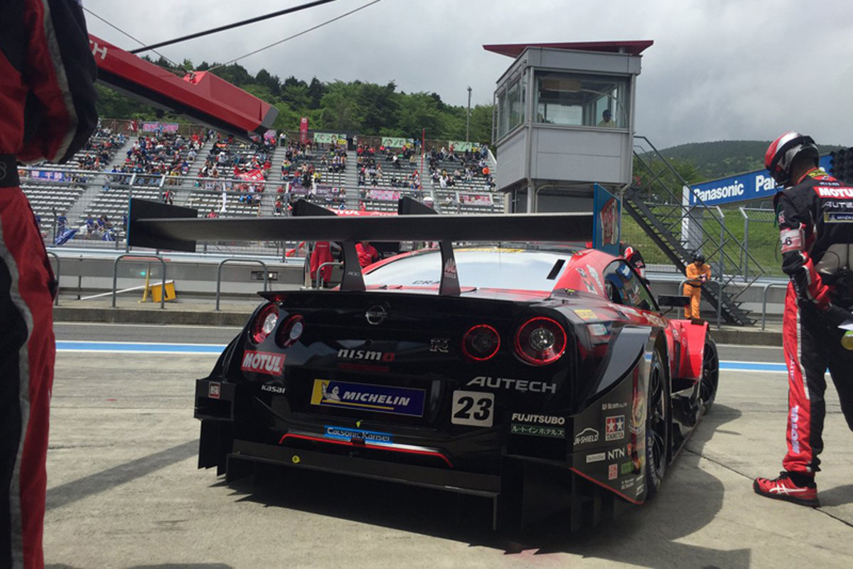 【SUPER GT】 第2戦富士 公式練習:MOTUL AUTECH GT-Rがトップ