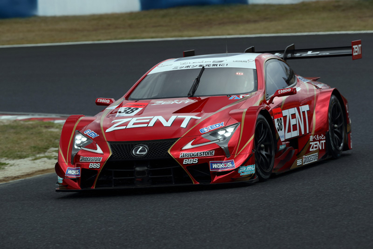 【SUPER GT】 第2戦富士 公式予選:ZENT CERUMO LC500がポール獲得