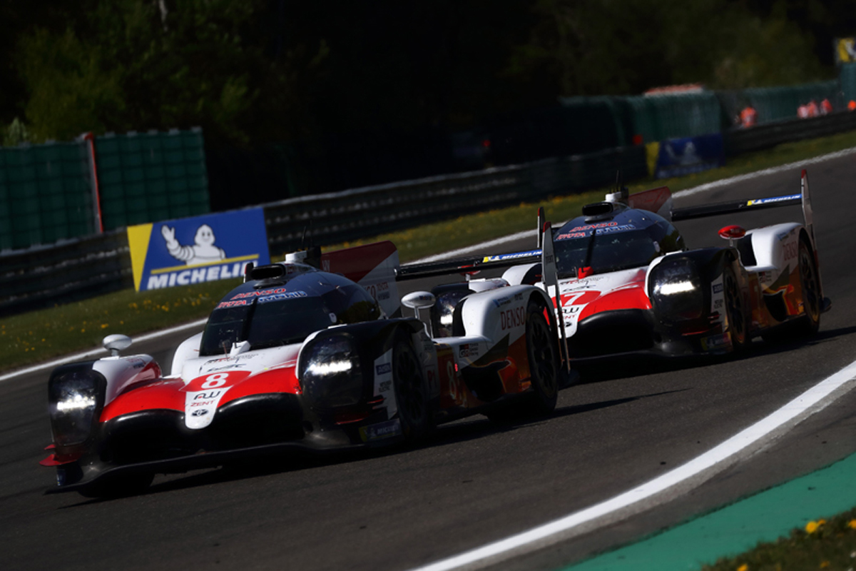 【WEC】 トヨタ:波乱の開幕戦スパ6時間を1-2で制しル・マン24時間へ