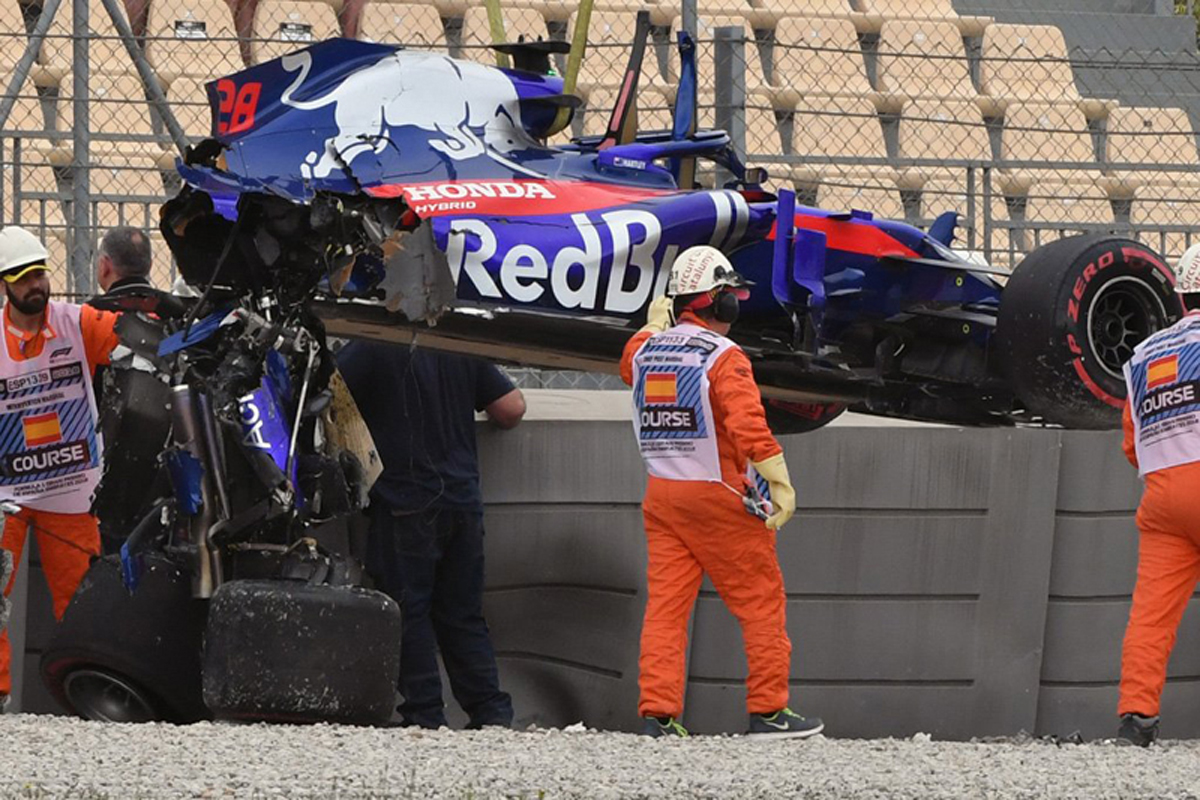 【動画】 ブレンドン・ハートレー(トロロッソ・ホンダ)が大クラッシュ