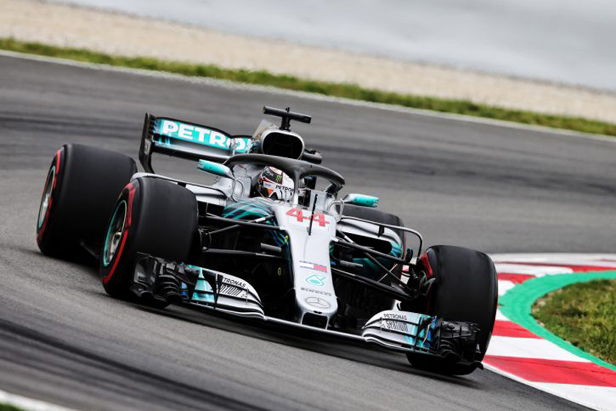 F1スペインGP 予選:ルイス・ハミルトンがポールポジション
