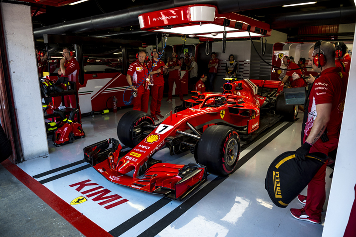 フェラーリ、キミ・ライコネンのエンジンを交換 / F1スペインGP