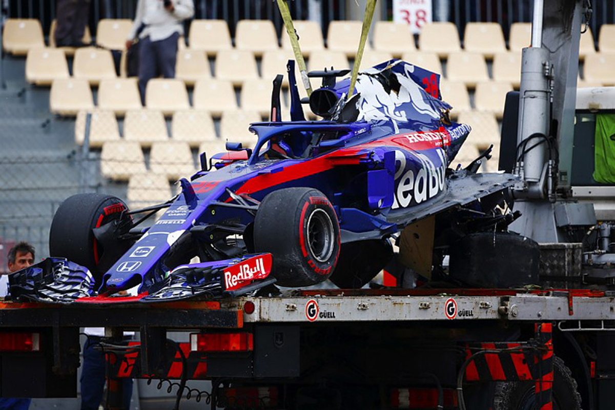 ホンダF1、ブレンドン・ハートレーのパワーユニットを全交換