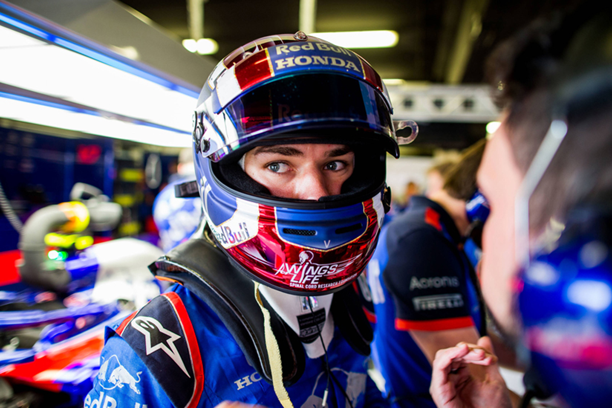 ピエール・ガスリー、予選12番手 「パフォーマンスは戻ってきている」