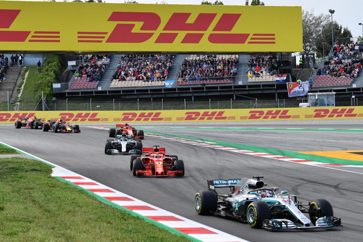 F1スペインGP 結果:ルイス・ハミルトンがポール・トゥ・ウィン