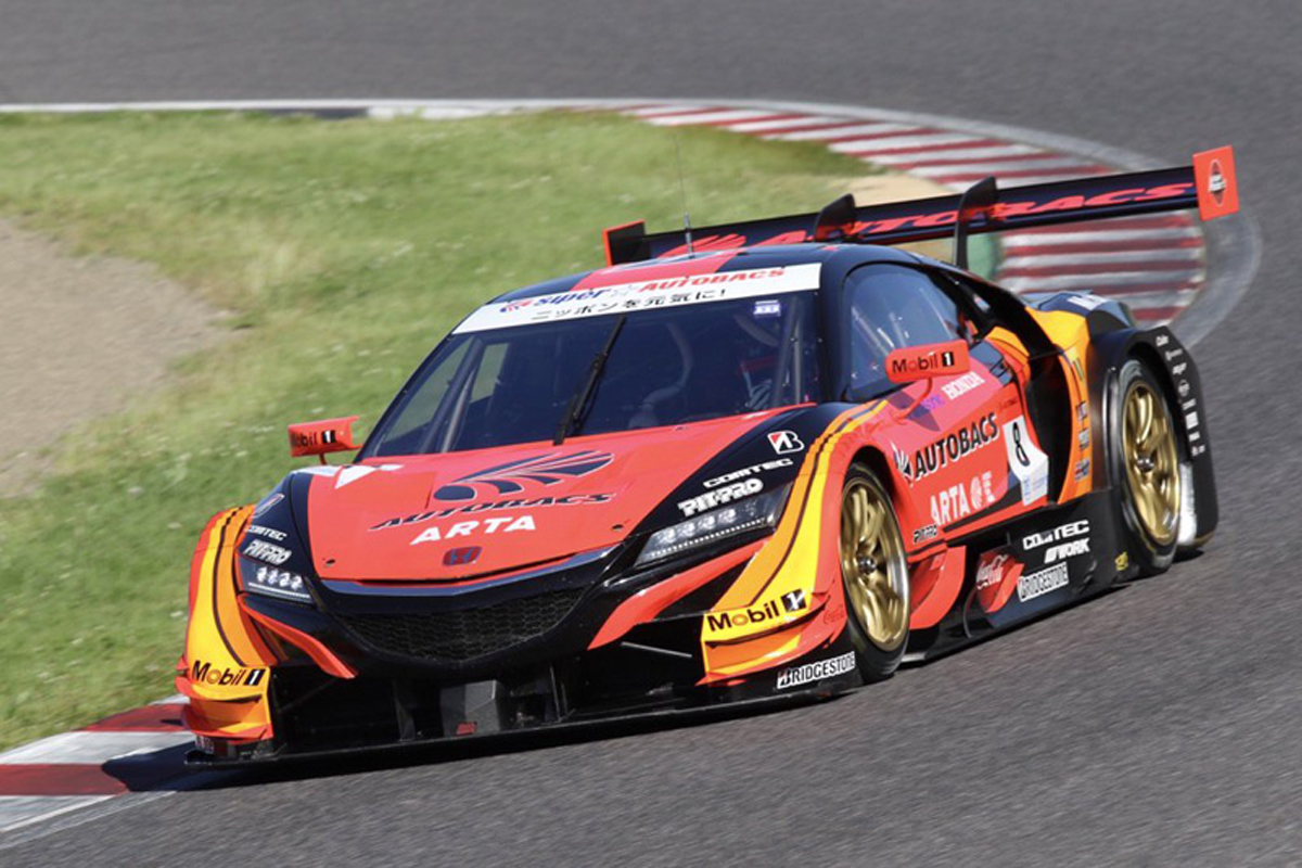 【SUPER GT】 第3戦鈴鹿 公式予選：No.8 ARTA NSX-GTがポール獲得