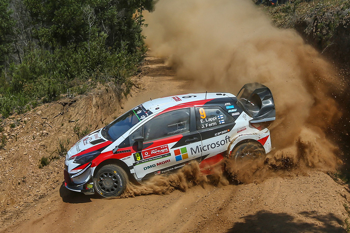 【WRC】 トヨタ、荒れた路面で2台がダメージ / ラリー・ポルトガル
