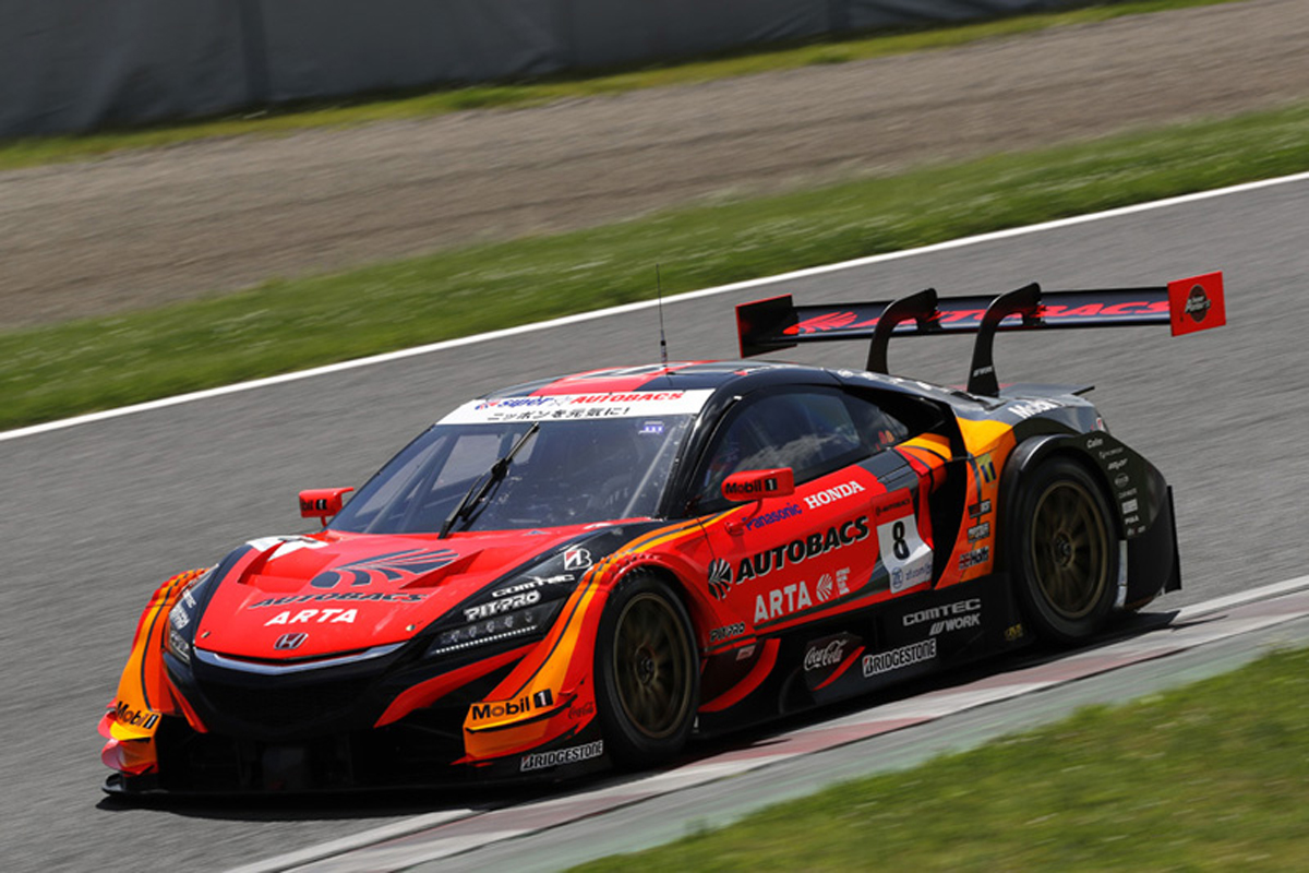 【SUPER GT】 第3戦鈴鹿 結果：No.8 ARTA NSX-GTが優勝！