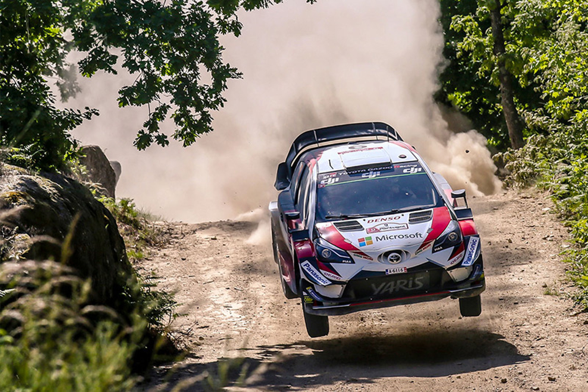 【WRC】 トヨタ：ラッピが総合5位を堅持 / ラリー・ポルトガル