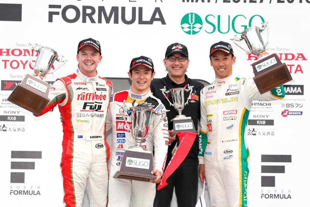 【スーパーフォーミュラ】 ホンダ：第3戦 SUGO 決勝レポート