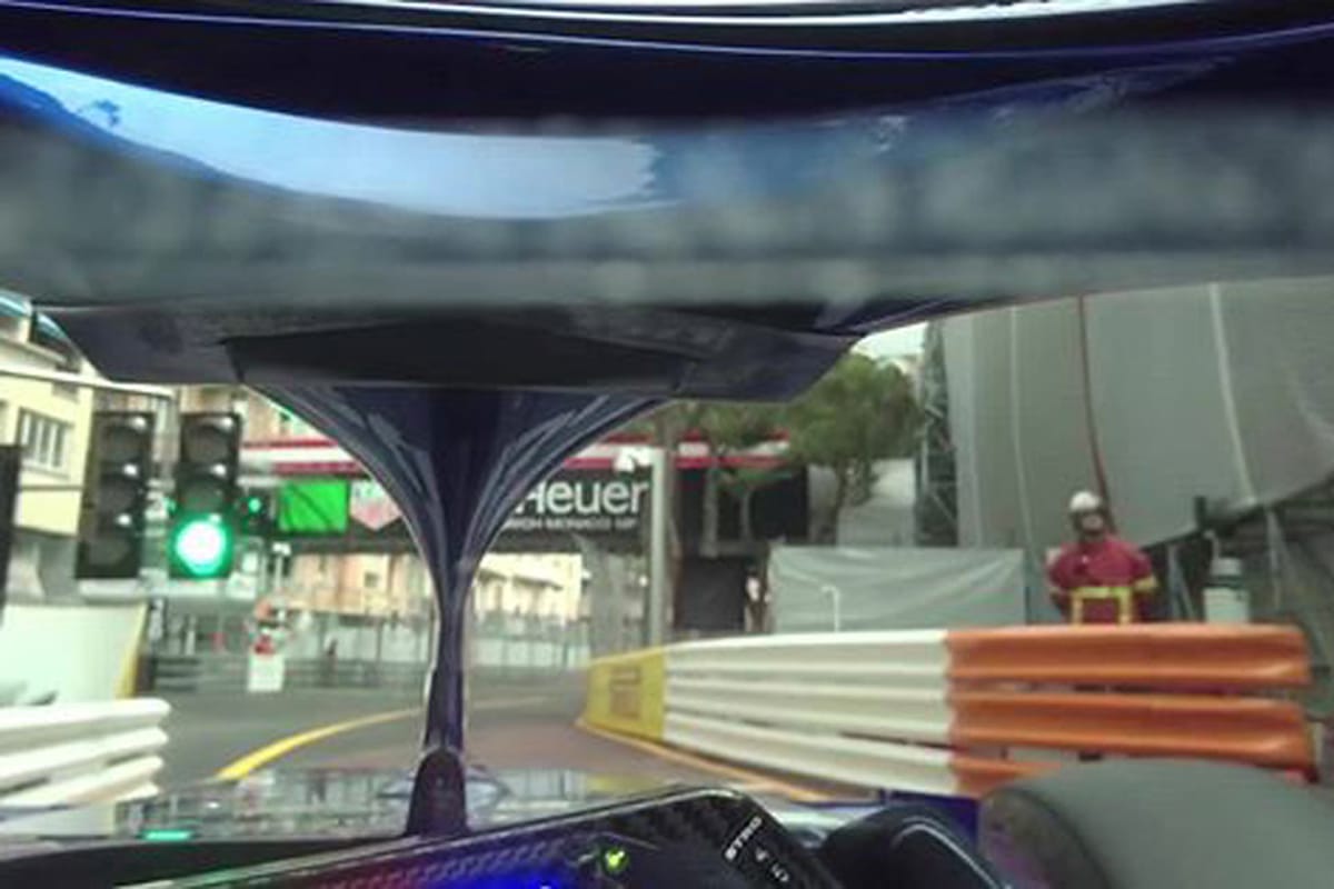 【動画】 ピエール・ガスリーのバイザーカム / F1モナコGP