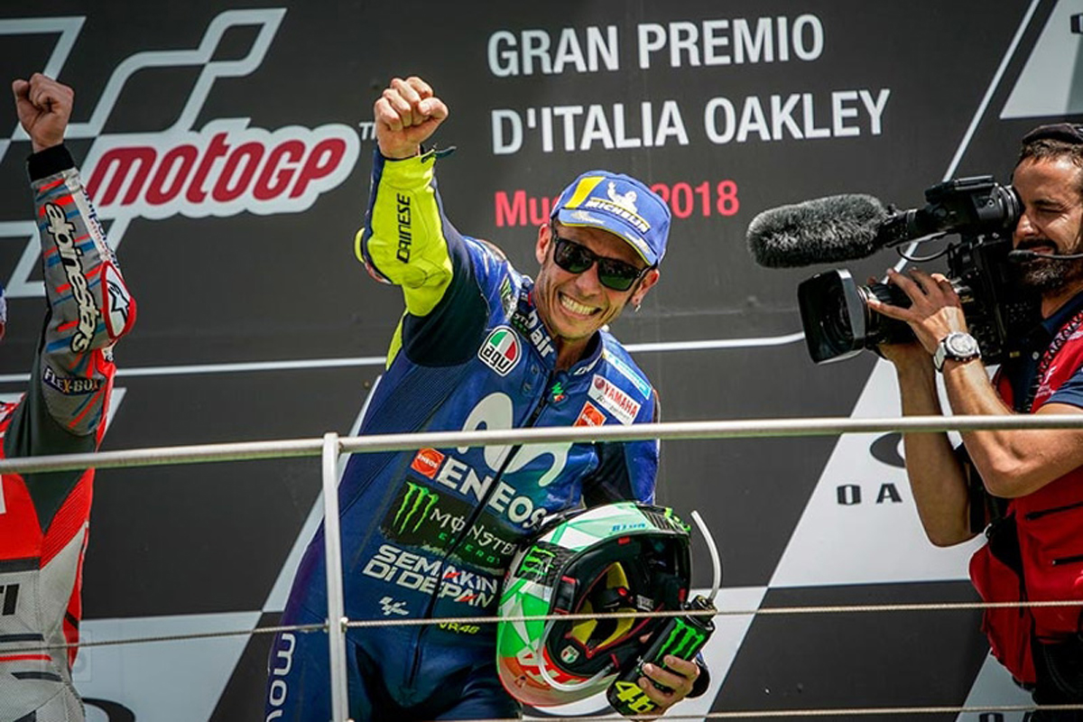 【MotoGP】 ヤマハ:第6戦 イタリアGP 決勝レポート