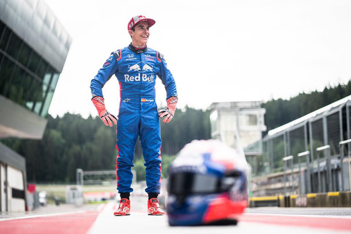 【動画】 マルク・マルケス、F1初走行に備えてシミュレーター作業