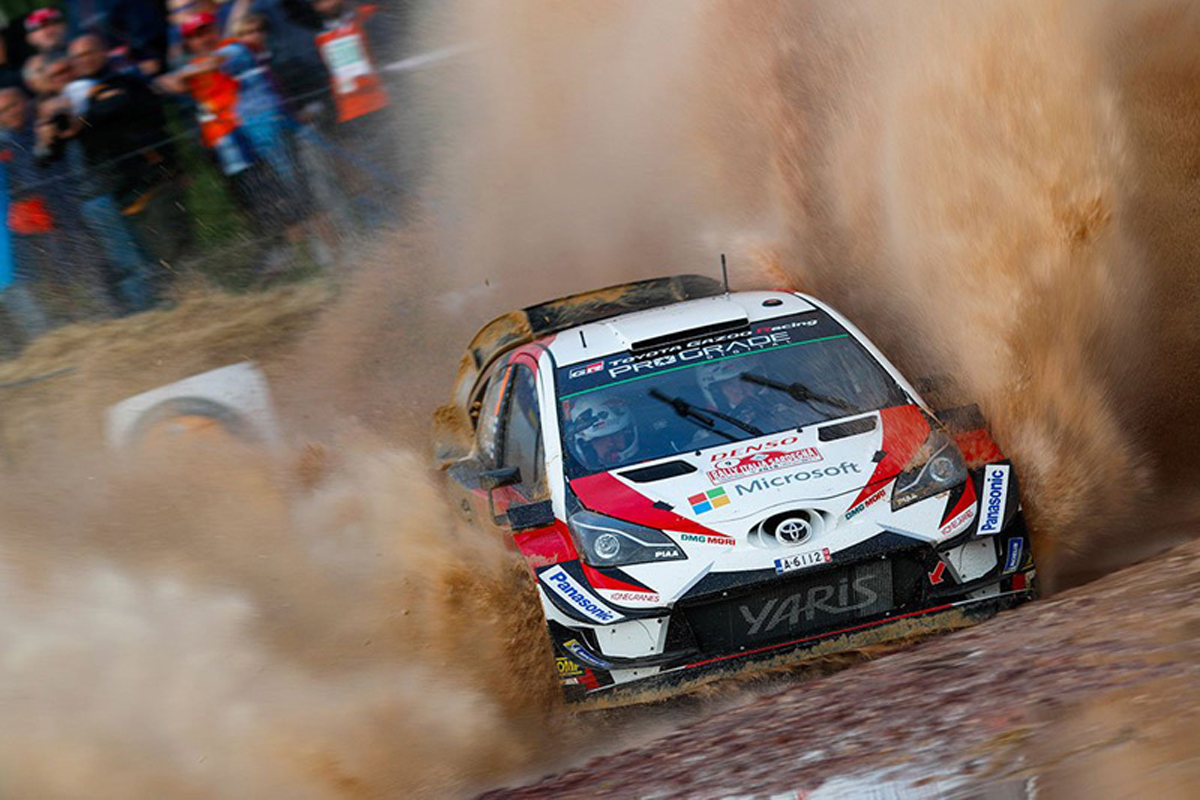 【WRC】 トヨタ：第7戦 ラリー・イタリア サルディニア 初日レポート