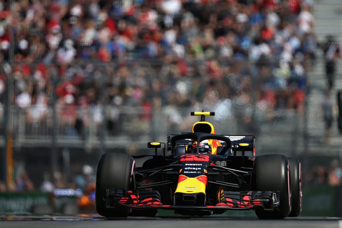 F1カナダGP フリー走行2回目：マックス・フェルスタッペンが最速タイム