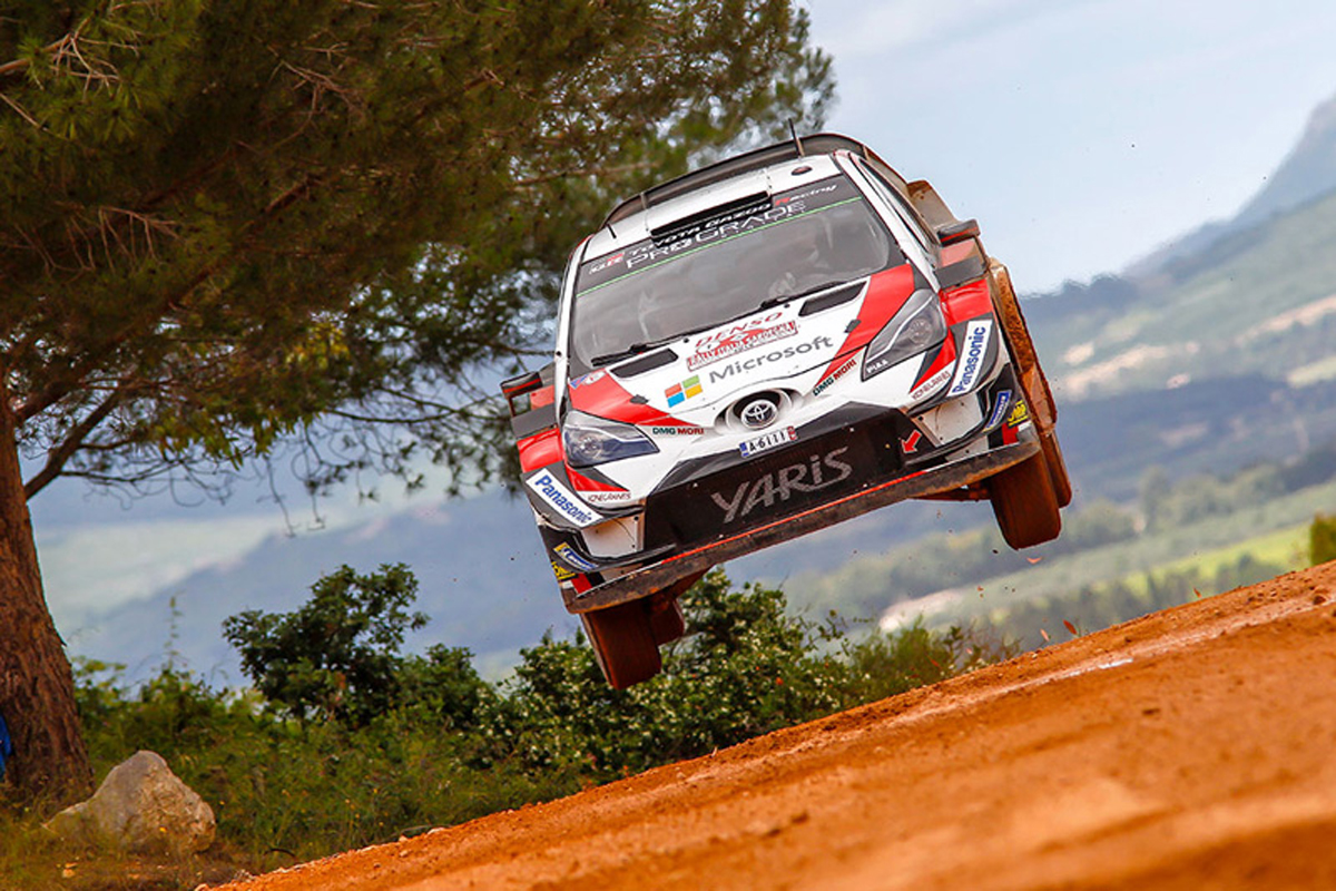 【WRC】 トヨタ：第7戦 ラリー・イタリア・サルディニア 2日目レポート
