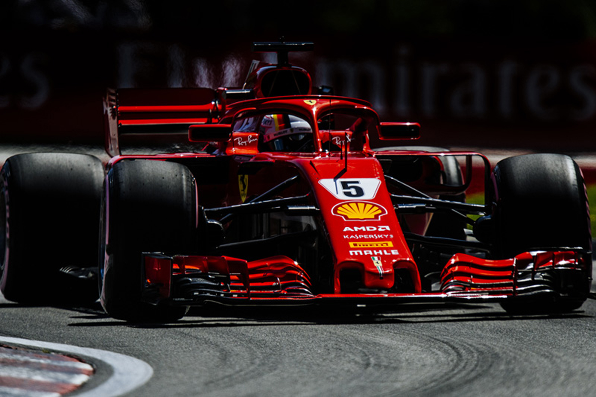F1カナダGP 予選:セバスチャン・ベッテルが驚速のポールポジション!