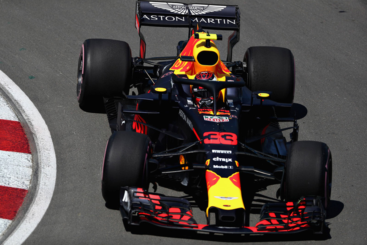 F1カナダGP フリー走行3回目：マックス・フェルスタッペンが最速タイム