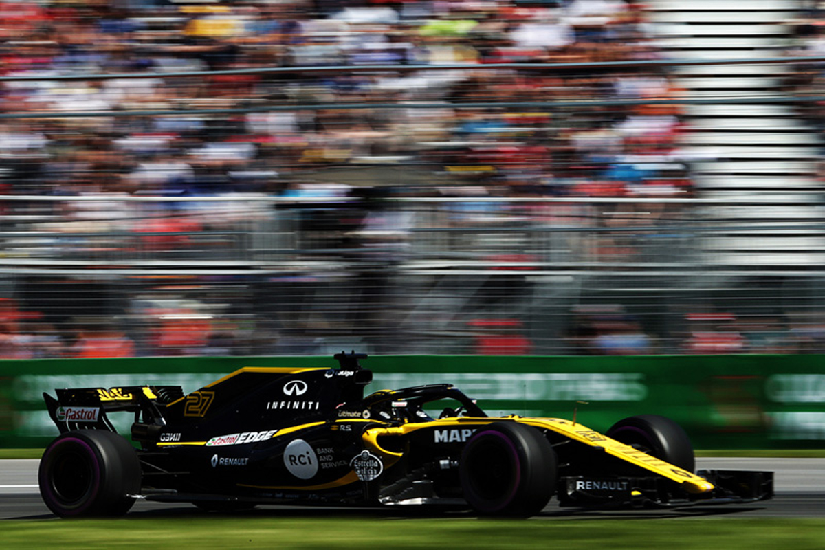 ルノー：ヒュルケンベルグが3強チームに次ぐ7番手 / F1カナダGP 予選