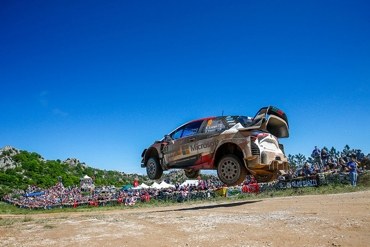 【WRC】 トヨタ：第7戦 ラリー・イタリア サルディニア 3日目レポート