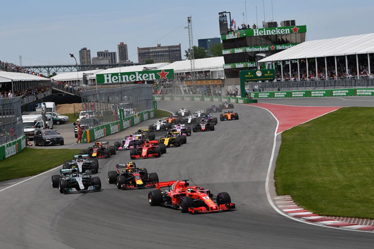 F1カナダGP 結果：セバスチャン・ベッテルがポール・トゥ・ウィンで圧勝