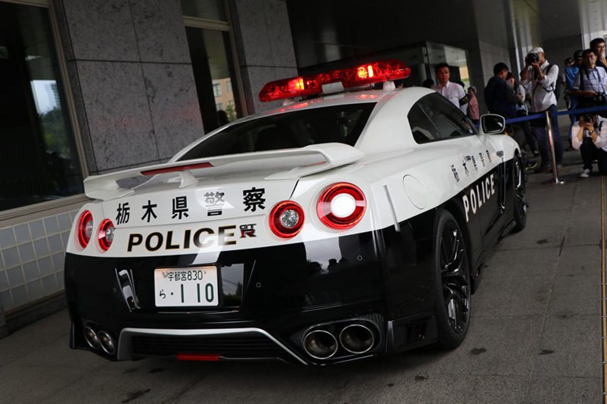 栃木県警、日本初となるR35型GT-Rのパトカーを導入