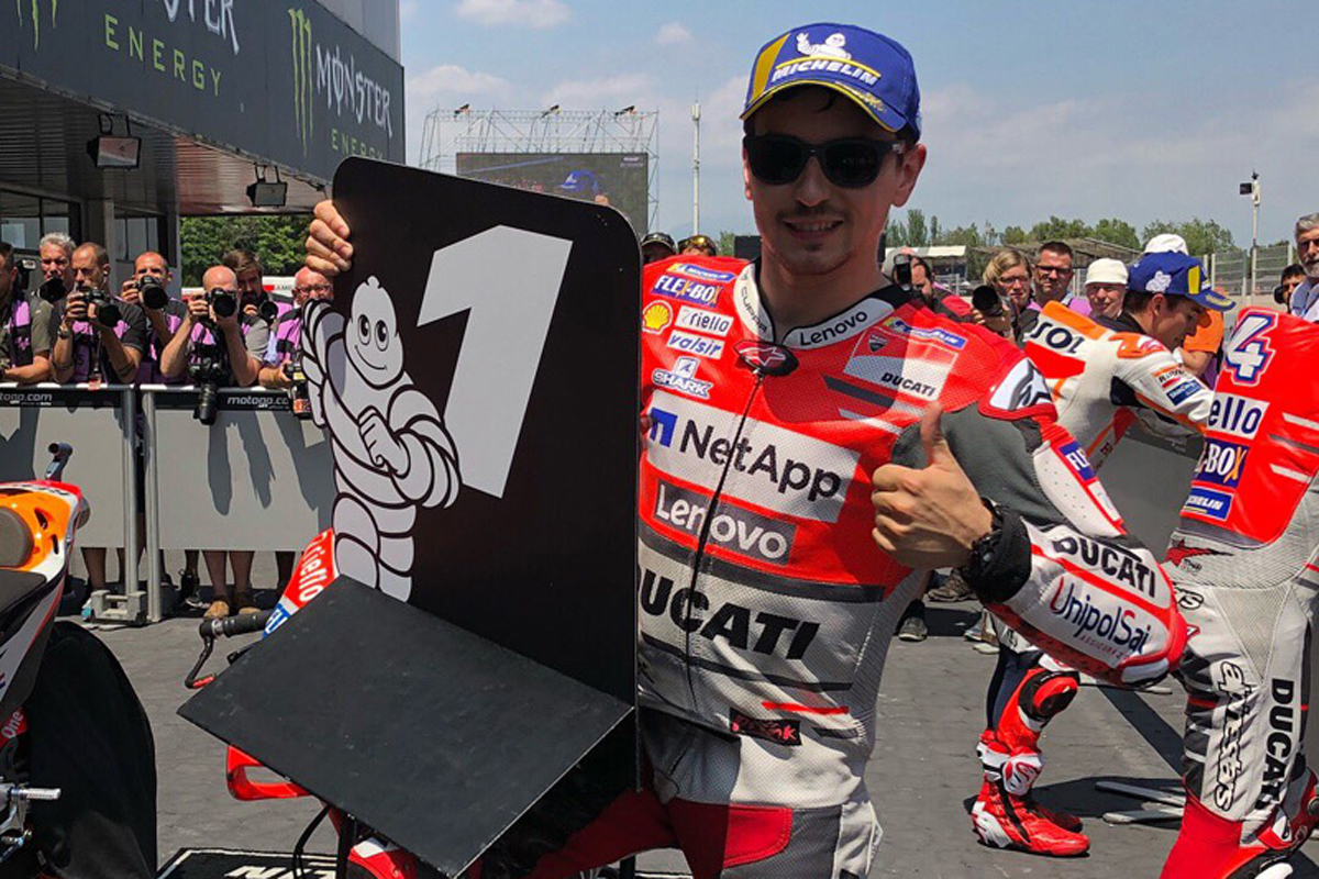 【MotoGP】 第7戦 カタルニアGP 予選:ロレンソがドゥカティで初ポール