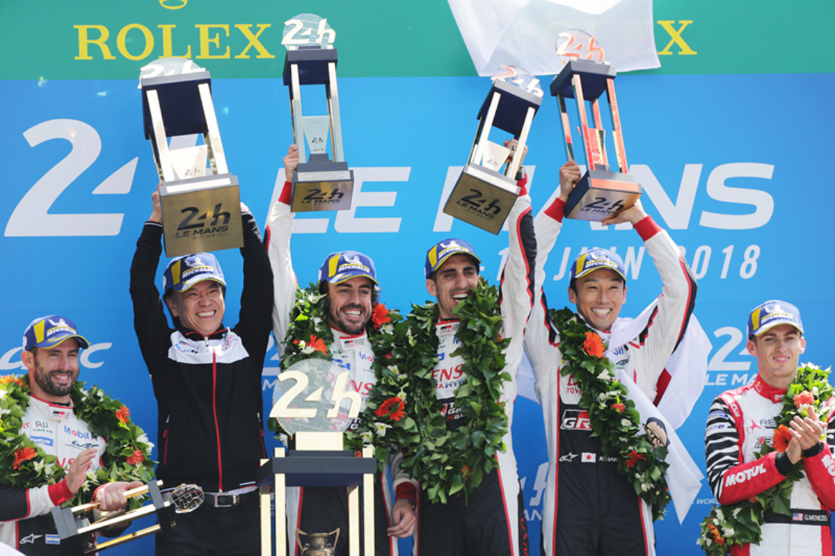 トヨタ：2018年 WEC 第2戦 ル・マン24時間レース 決勝レポート
