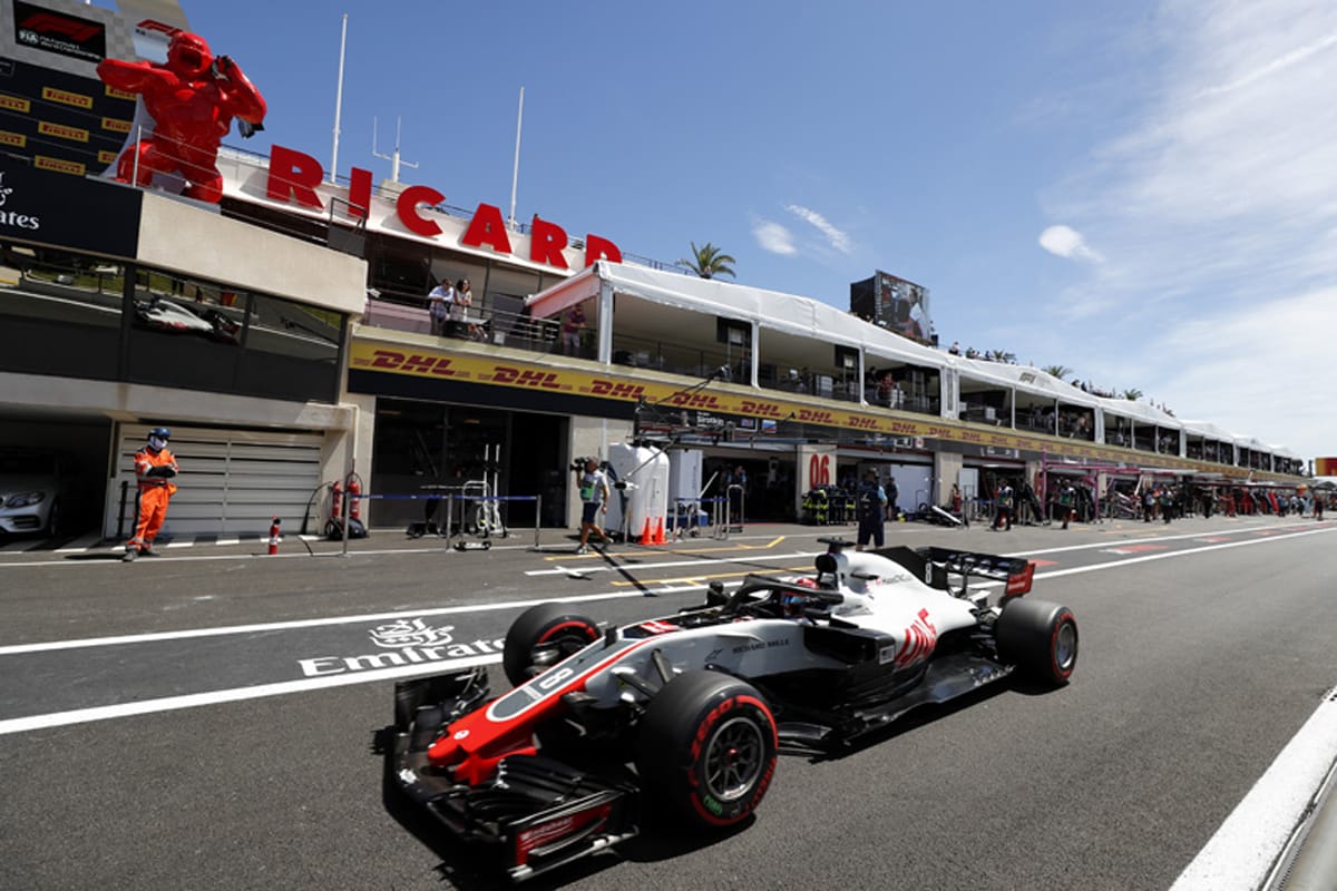ハースF1チーム:F1フランスGP 金曜フリー走行 レポート