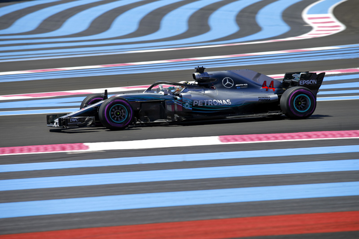 メルセデス：F1フランスGP 金曜フリー走行 レポート