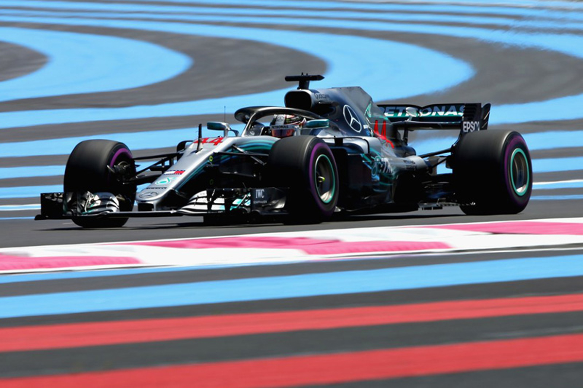 F1フランスGP 予選：ルイス・ハミルトンがポールポジション