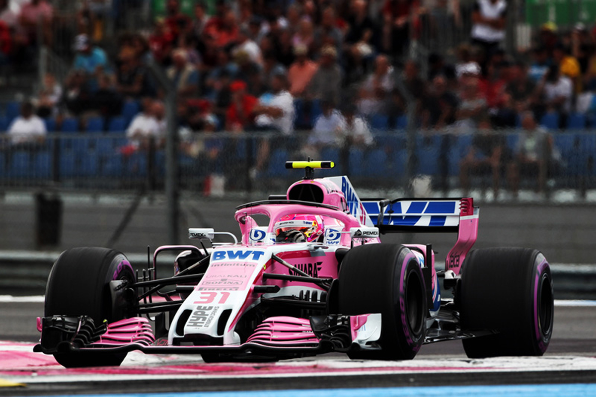 フォース・インディア:2台揃ってQ2敗退 / F1フランスGP 予選