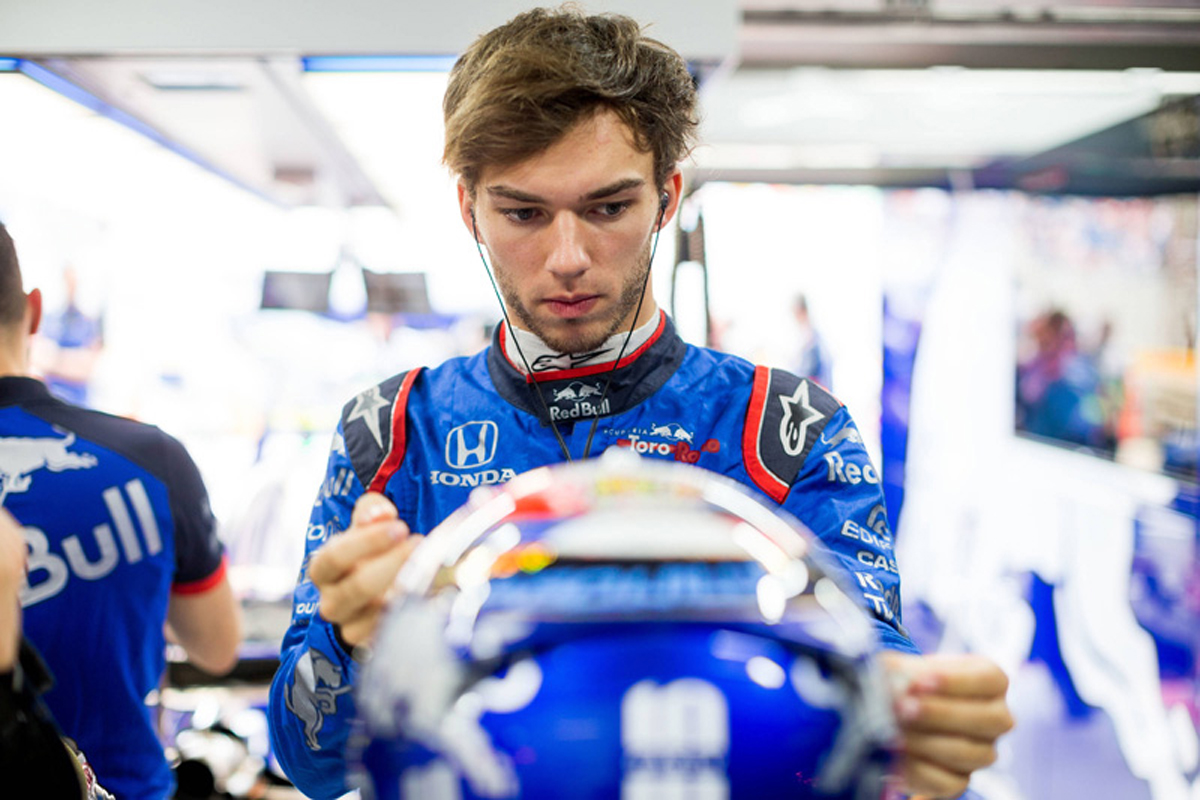 ピエール・ガスリー（予選14位） 「あとコンマ数秒足りなかった」