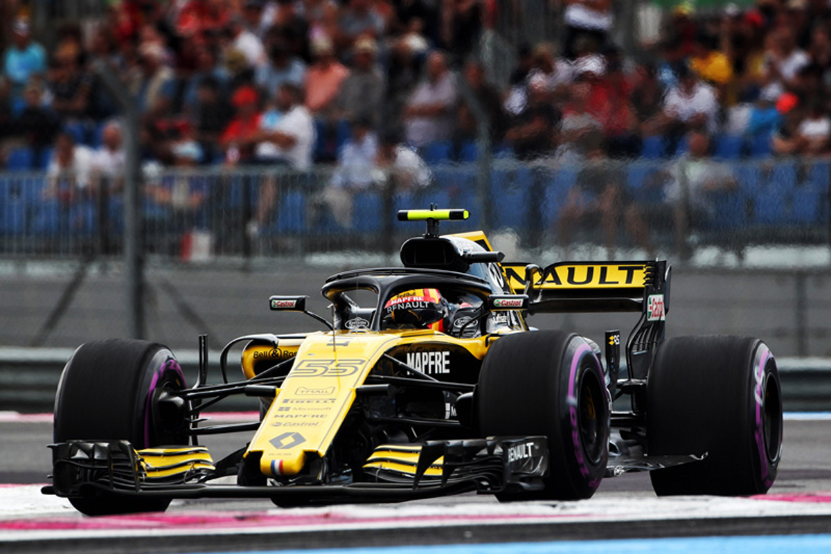 ルノーF1：カルロス・サインツが7番グリッド獲得 / F1フランスGP 予選