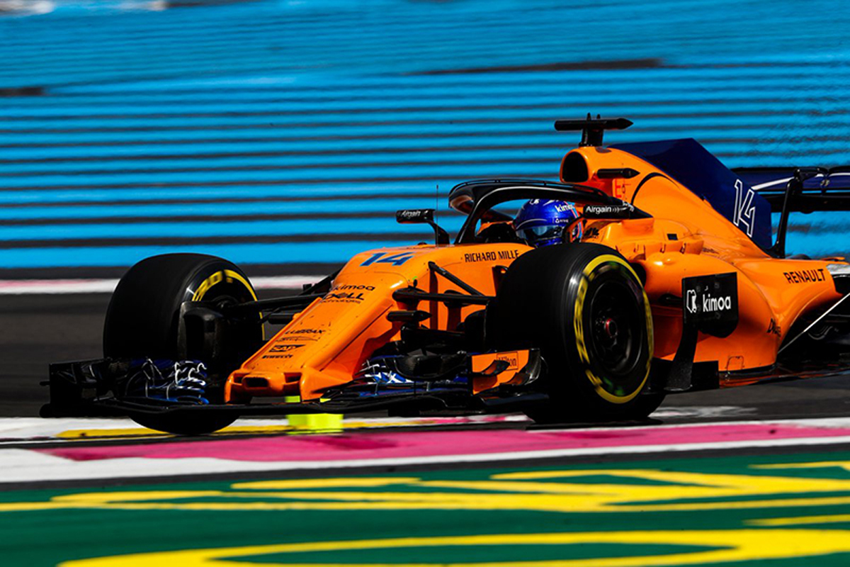 マクラーレン:3戦連続ノーポイント / F1フランスGP