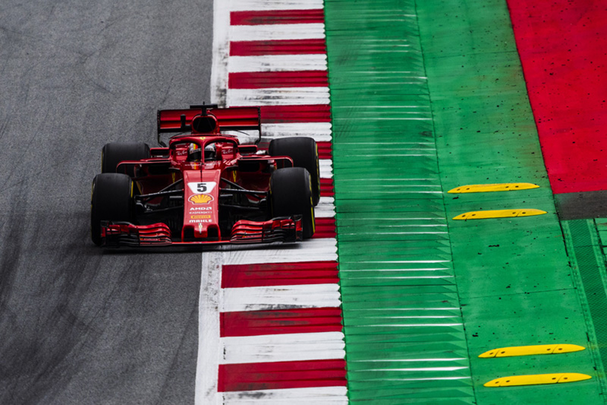 F1オーストリアGP フリー走行3回目:セバスチャン・ベッテルが最速