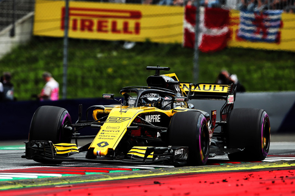 ルノーF1：2台揃ってQ3進出 / F1オーストリアGP 予選