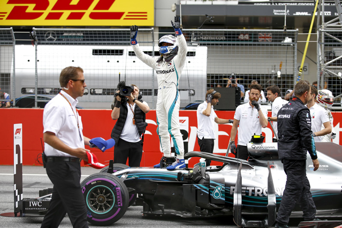 メルセデス：2戦連続フロントロー独占 / F1オーストリアGP 予選