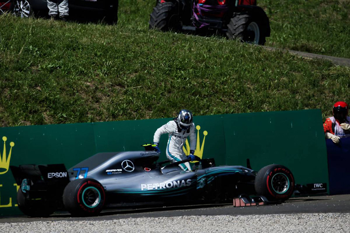 メルセデス:痛恨のダブルリタイア / F1オーストリアGP
