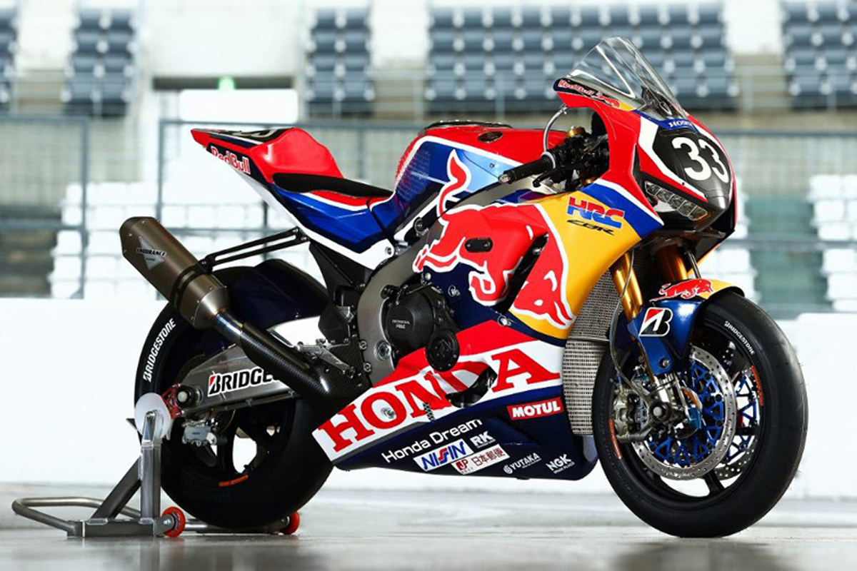 【鈴鹿8耐】 レッドブル・ホンダ with 日本郵便、カラーリングを発表