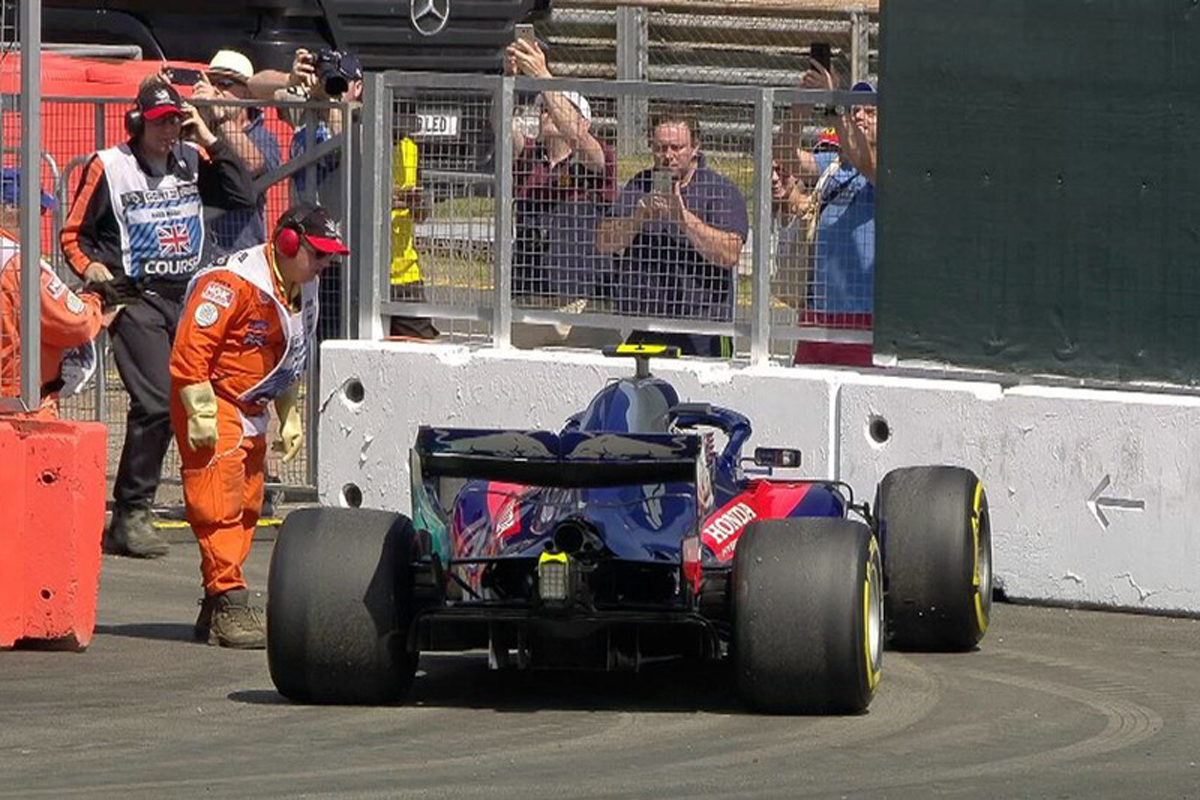 ホンダF1、ガスリーにトラブルも「金曜日用のPU」 / F1イギリスGP