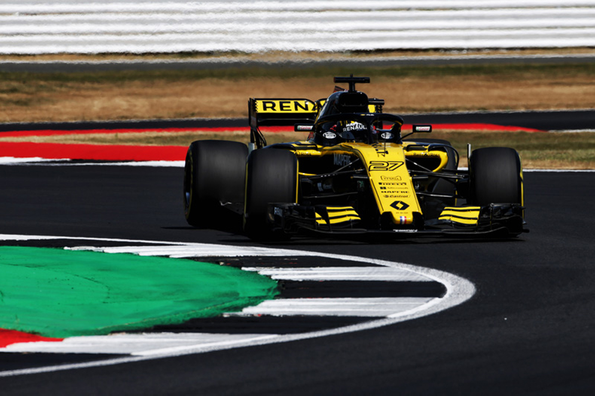 ルノー:F1イギリスGP 金曜フリー走行レポート