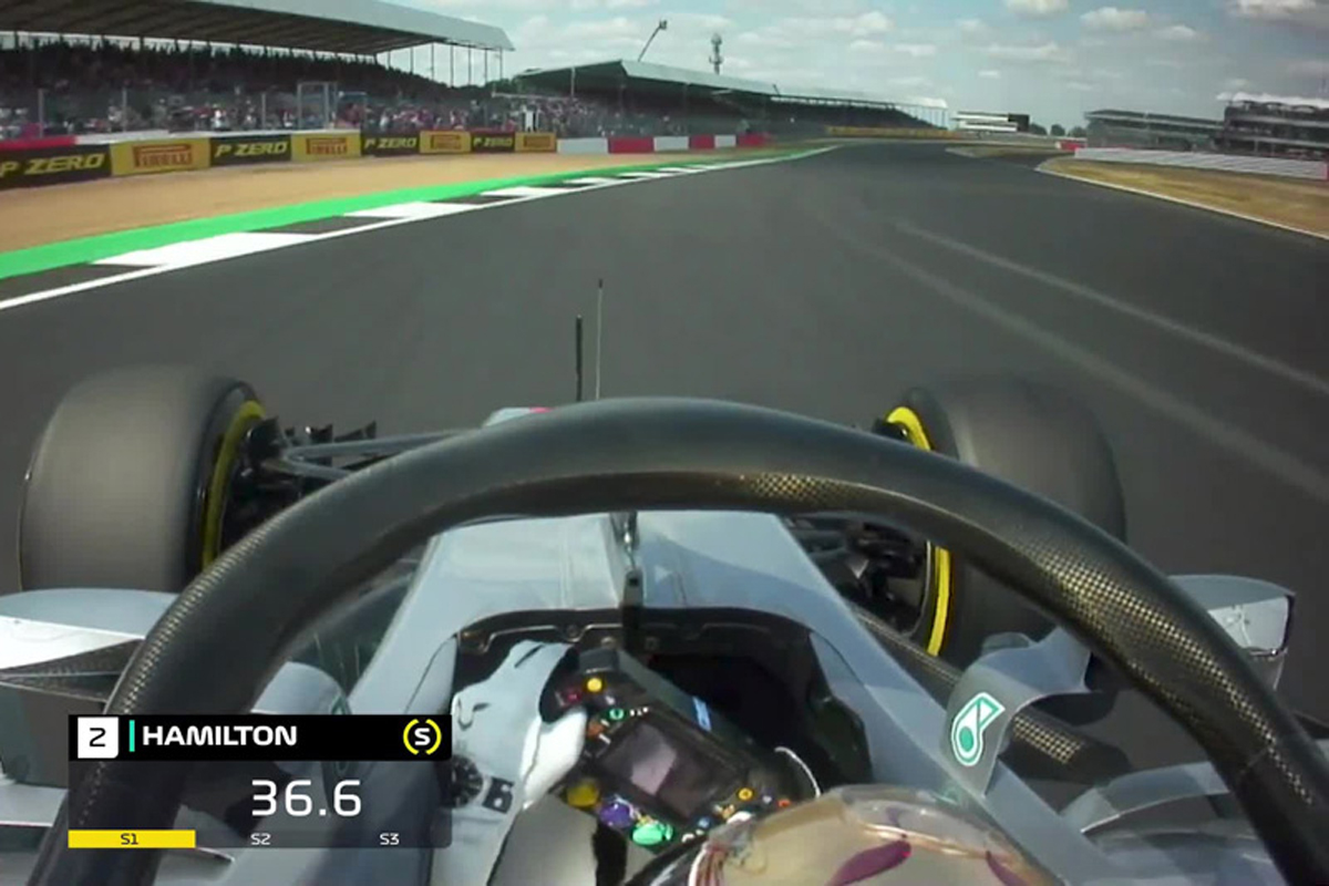 【動画】 ルイス・ハミルトン、ポールポジションラップ / F1イギリスGP